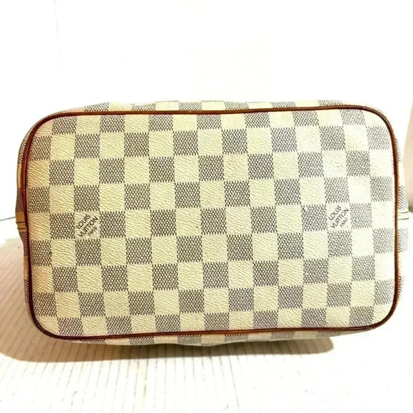 Louis Vuitton damier azur saleya pm coated canvas  satchel handbag - Picture 4 of 10